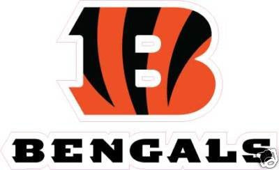 Bengals MLB Die Cut Decal Stickers