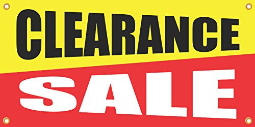 Clearance Sale Sign 