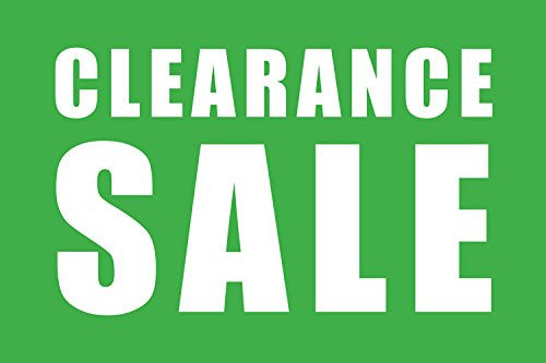 Clearance Sale Business Store Retail Counter Sign